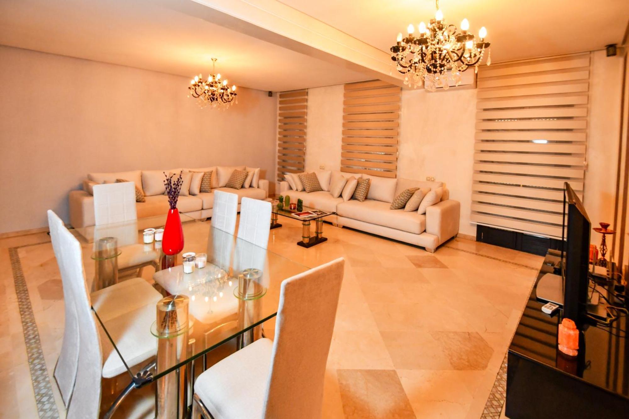 Appartement Haut Standing Gueliz Plaza Marrakesh Exterior photo
